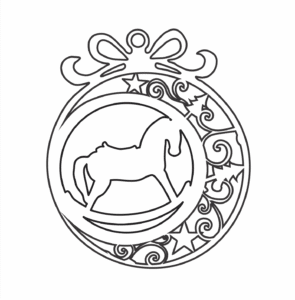 Esfera «Caballo de madera»