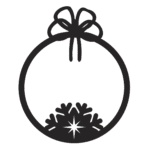 Esfera "Medio copo" - Vector descarganle para corte CNC y grabado laser gratis | Stanser