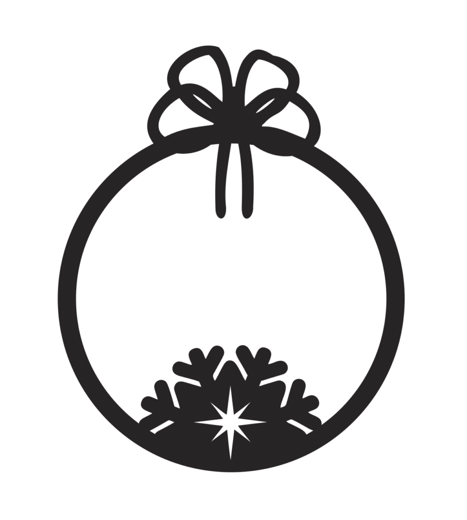 Esfera «Medio copo» — vector para corte CNC
