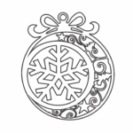 Esfera "Copo de nieve" - Vector descarganle para corte CNC y grabado laser gratis | Stanser