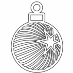 Esfera "Estrella" - Vector descarganle para corte CNC y grabado laser gratis | Stanser