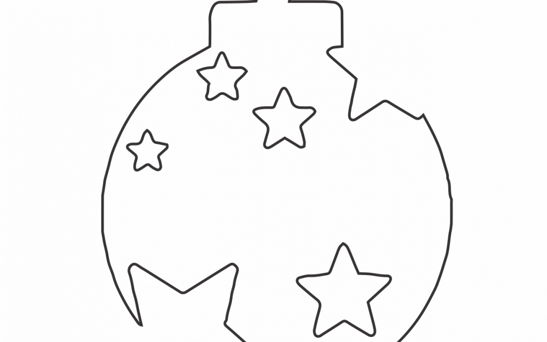 Esfera «Estrellas caladas»