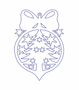 Esfera «Pino navideño»