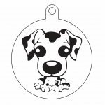 Esfera "Dálmata" - Vector descarganle para corte CNC y grabado laser gratis | Stanser