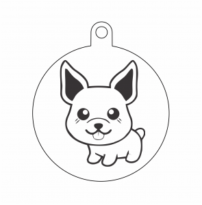 Esfera «Perro Chihuahua»