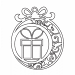 Esfera "Regalo" - Vector descarganle para corte CNC y grabado laser gratis | Stanser