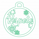 Esfera "Respeto" - Vector descarganle para corte CNC y grabado laser gratis | Stanser