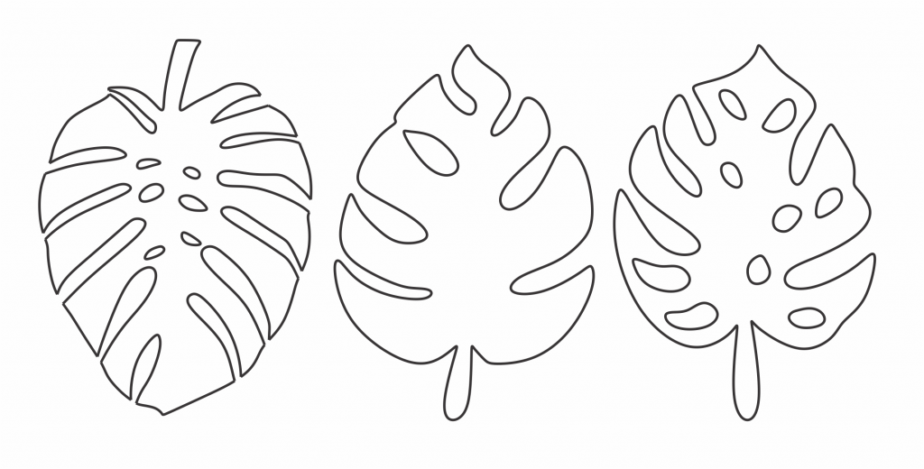 Hojas de Adán — vector para corte CNC