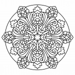 Mandala 66 - Vector descarganle para corte CNC y grabado laser gratis | Stanser