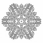 Mandala 67 - Vector descarganle para corte CNC y grabado laser gratis | Stanser