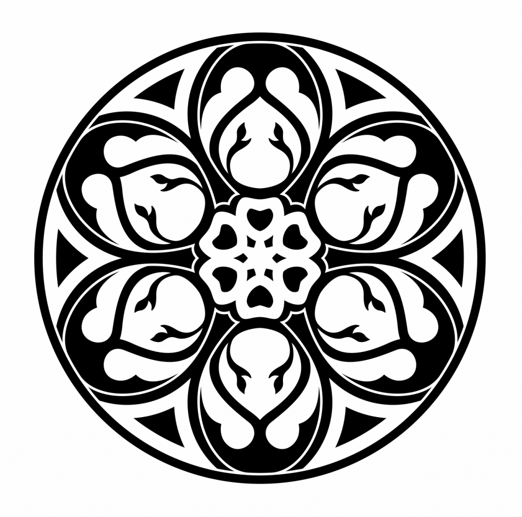 Mandala 75 — vector para corte CNC