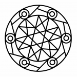 Mandala 76 - Vector descarganle para corte CNC y grabado laser gratis | Stanser