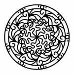 Mandala 77 - Vector descarganle para corte CNC y grabado laser gratis | Stanser