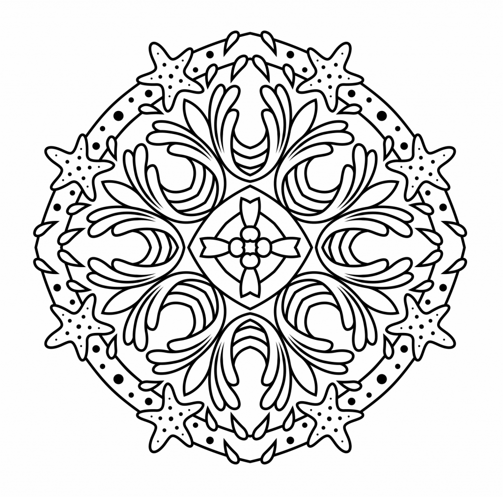 Mandala 78 — vector para corte CNC