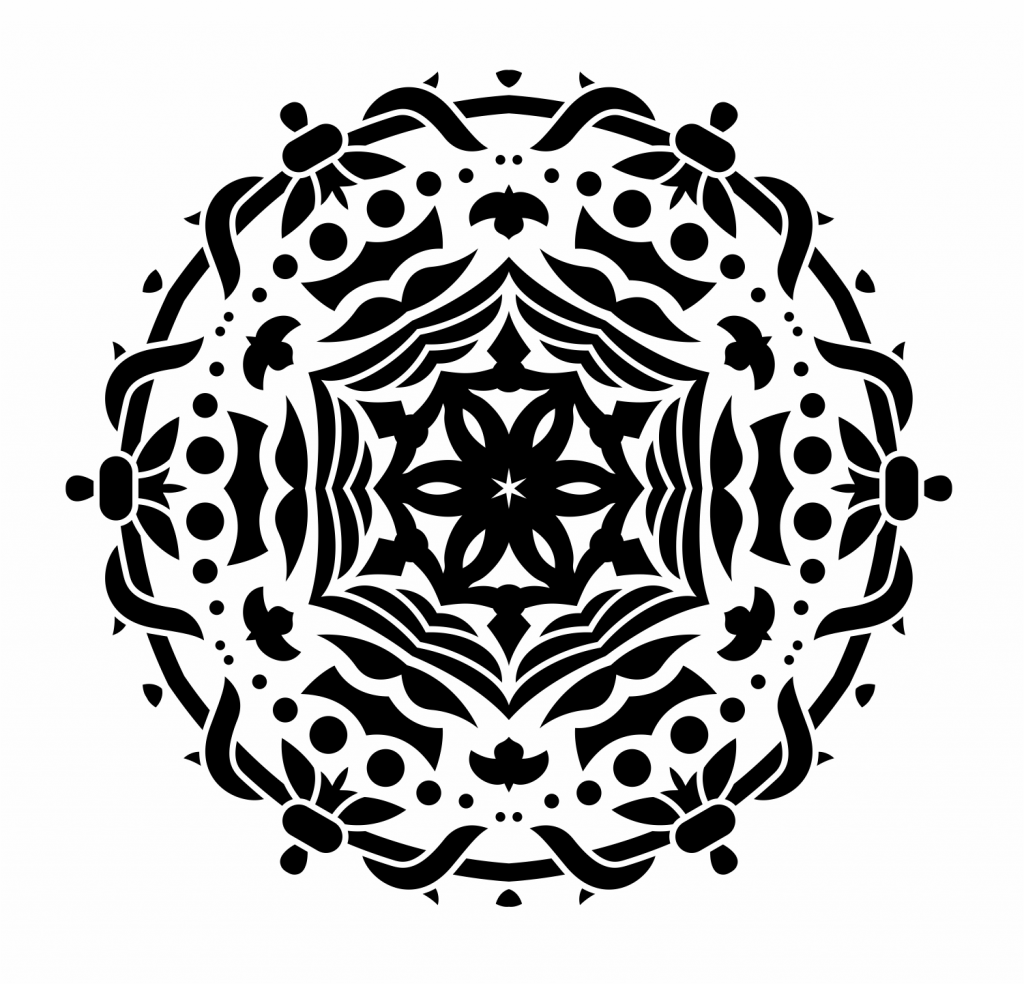 Mandala 82 — vector para corte CNC