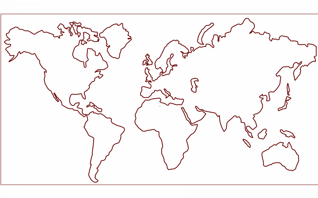 Mapa mundial sin división