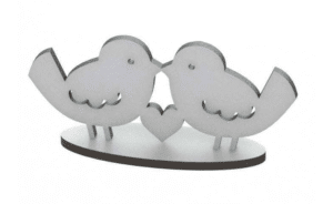 Pájaros enamorados «Corazón»