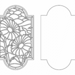 Panel "Girasol" - Vector descarganle para corte CNC y grabado laser gratis | Stanser