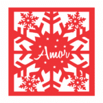 Papel Picado "Amor" - Vector descarganle para corte CNC y grabado laser gratis | Stanser