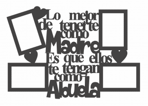 Marco «La mejor madre y abuela» (4 fotos)