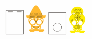 Portavelas «Calavera»