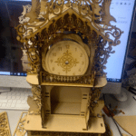 Reloj de mesa tipo - Vector SVG DXF para Laser CO2 - Descargable gratis | Stanser