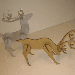 Renos 3D - Vector descarganle para corte CNC y grabado laser gratis | Stanser