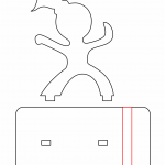 Soporte para celular - Vector descarganle para corte CNC y grabado laser gratis | Stanser
