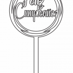 Decoración para pastel "Feliz cumpleaños" - Vector descarganle para corte CNC y grabado laser gratis | Stanser