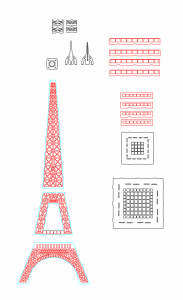 Torre Eiffel sencilla