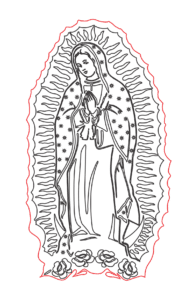 Imagen de la Virgen de Guadalupe