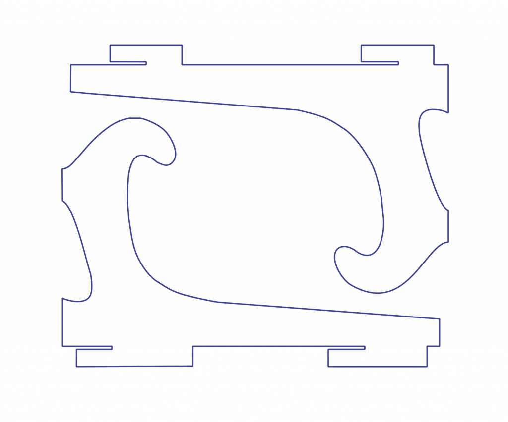 Base para libro — vector para corte CNC