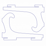 Base para libro - Vector SVG DXF para CNC Router y Laser CO2 - Descargable gratis | Stanser