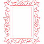 Marco para foto "Mariposas" - Vector descarganle para corte CNC y grabado laser gratis | Stanser