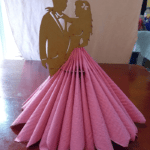 Servilletero "Boda" - Vector descarganle para corte CNC y grabado laser gratis | Stanser