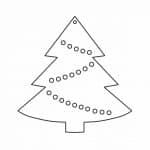 Esfera de árbolito - Vector descarganle para corte CNC y grabado laser gratis | Stanser
