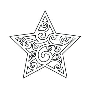 Estrella de espirales