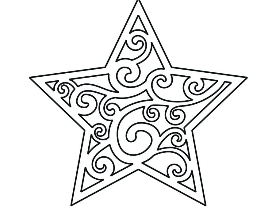 Estrella de espirales