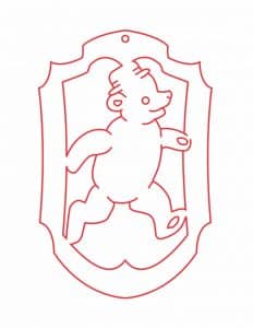 Adorno para árbol «Oso»