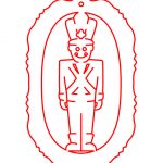 Adorno "Soldadito de plomo" - Vector descarganle para corte CNC y grabado laser gratis | Stanser