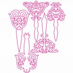 Set de esferas navideñas - Vector descarganle para corte CNC y grabado laser gratis | Stanser