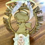 Ángel "Cuídame" - Vector SVG DXF para CNC Router y Laser CO2 - Descargable gratis | Stanser