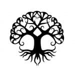 Árbol de Vida 12 - Vector descarganle para corte CNC y grabado laser gratis | Stanser