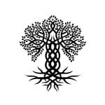 Árbol de Vida 25 - Vector descarganle para corte CNC y grabado laser gratis | Stanser