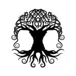 Árbol de Vida 38 - Vector descarganle para corte CNC y grabado laser gratis | Stanser