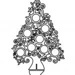 Arbolito Navideño 11 - Vector descarganle para corte CNC y grabado laser gratis | Stanser