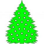 Arbolito Navideño 17 - Vector descarganle para corte CNC y grabado laser gratis | Stanser