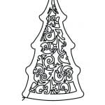 Arbolito Navideño 18 - Vector descarganle para corte CNC y grabado laser gratis | Stanser