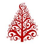 Arbolito Navideño 20 - Vector descarganle para corte CNC y grabado laser gratis | Stanser