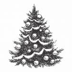 Arbolito Navideño 24 - Vector descarganle para corte CNC y grabado laser gratis | Stanser